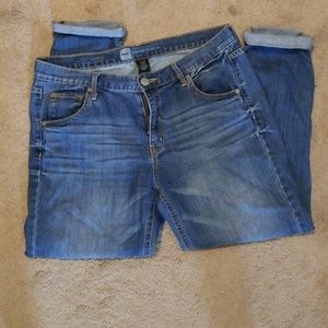 Mossimo boyfriend crop jeans